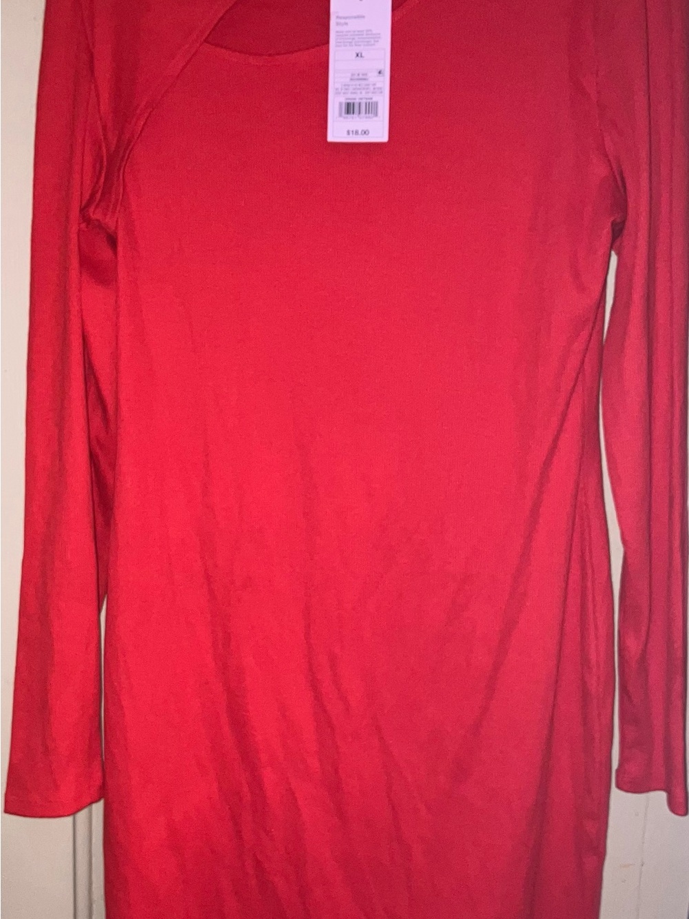 Wild Fable Red Ribbed Long Sleeve Dress!Accepting Offers and Bundles!